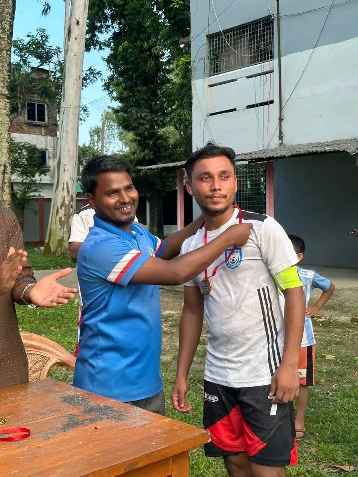 স্বপ্নপূরণ অর্গানাইজেশন আয়োজিত  প্রীতি ফুটবল ম্যাচ–২০২৬